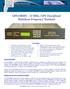 GPS10RBN - 10 MHz, GPS Disciplined Rubidium Frequency Standard