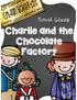 Novel Study. Charlie and the Chocolate Factory