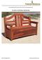 (Toll Free); 7am-7pm Pacific Time, Monday-Saturday ALAN'S STORAGE BENCHES
