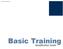 Basic Training. Qualification Guide