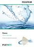 Flenex PRODUCT BROCHURE. High quality, water washable LAM and analogue plates