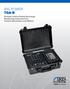 IRIS POWER TGA-B. Periodic Online Partial Discharge Monitoring Instrument for Turbine Generators and Motors