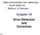 Chapter 10 Error Detection and Correction 10.1
