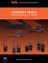 Product Guide. Land Mobile Radio 3Y E A R.