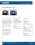 Cree XLamp MC-E LED TABLE OF CONTENTS PRODUCT DESCRIPTION FEATURES CLD-DS16 REV 6 PRODUCT FAMILY DATA SHEET