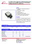 Features. Description. PART NUMBER TX RX VOLTAGE TEMPERATURE KSB2-A3S-PC-N nm 1310 nm 3.3 V 0 C to 70 C