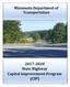 Minnesota Department of Transportation State Highway Capital Improvement Program (CIP)