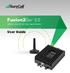 Fusion2Go 3.0. Vehicle Voice and 4G Data Signal Booster. User Guide