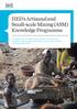 IIED s Artisanal and Small-scale Mining (ASM) Knowledge Programme