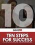 TEN STEPS FOR SUCCESS