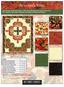 Quilt design by Daniela Stout of Cozy Quilt Designs featuring fabrics from the Autumn Serenade Collection by Hoffman California Fabrics