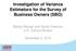 Investigation of Variance Estimators for the Survey of Business Owners (SBO)