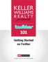 KELLER REALTY WILLIAMS. Getting Started on Twitter. Brought to you by Keller Williams Realty