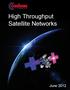 High Throughput Satellite Networks