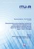 Recommendation ITU-R M.1905 (01/2012)
