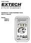 User s Guide. MultiMaster Digital MultiMeter Series With PC Interface. Models: MM560A MM570A