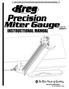 Precision INSTRUCTIONAL MANUAL. The Blue Mark of Quality. (25647) (Revision ) FT4032 RTD AA
