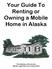 Your Guide To Renting or Owning a Mobile Home in Alaska