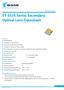 ET-3535 Series Secondary Optical Lens Datasheet