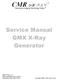Service Manual GMX X-Ray Generator