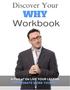 Discover Your. Workbook