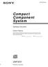 Compact Component System