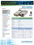 POWER DS1100PED Watts Distributed Power System. Electrical Specifications. Data Sheet
