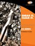 SHEAR IT. CLEAR IT. STREAKERS END MILLS M2 SERIES FRACTIONAL CATALOG. Put aluminum in its place.