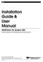 Installation Guide & User Manual