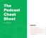 The Podcast Cheat Sheet