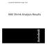 Autodesk Moldflow Insight AMI Shrink Analysis Results