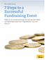 7 Steps to a Successful Fundraising Event