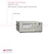 Keysight Technologies E8257D PSG Microwave Analog Signal Generator. Data Sheet