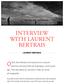 INTERVIEW WITH LAURENT BERTRAIS