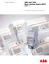 ABB i-bus KNX Meter Interface Module, MDRC ZS/S 1.1. Product Manual. Intelligent Installations Systems ABB