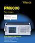 PM6000. Voltech. Power Analyzer