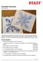 Snowflake Placemats. Sewing Supplies: By Patti Buhler