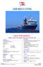 M/S PROSPER. Standby / Rescue / Tug / Supply/ Service Vessel / FIFI Class I &II