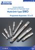 TOOLING NEWS E-140. Sumitomo Multi-Drills with Replaceable and Regrindable Heads. Multi-Drill Type SMD. Programme Expansion: 12 x D K N S H
