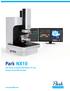 Park NX10. The most accurate and easiest to use Atomic Force Microscope.