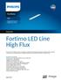 Fortimo LED Line High Flux