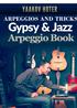 Gypsy And Jazz Arpeggio Book Arpeggios and Tricks