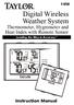 Digital Wireless Weather System