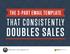 THE 3-PART  TEMPLATE THAT CONSISTENTLY DOUBLES SALES. Digital Marketer Increase Engagement Series