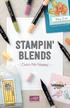 Stampin' Blends. Color Me Happy
