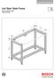 Lab Style Table Frame Part No Assembly Guide Automation Technology