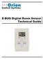 E-BUS Digital Room Sensor Technical Guide