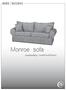 Monroe sofa. assembly instructions
