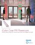 icolor Cove MX Powercore Premium interior linear LED cove and accent fixture with intelligent color light