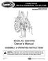 MODEL NO. S400197N0. Owner s Manual ASSEMBLY & OPERATING INSTRUCTIONS